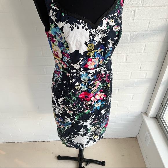 Anthropologie Leifnotes Floral Sheath Dress - Picture 3 of 13